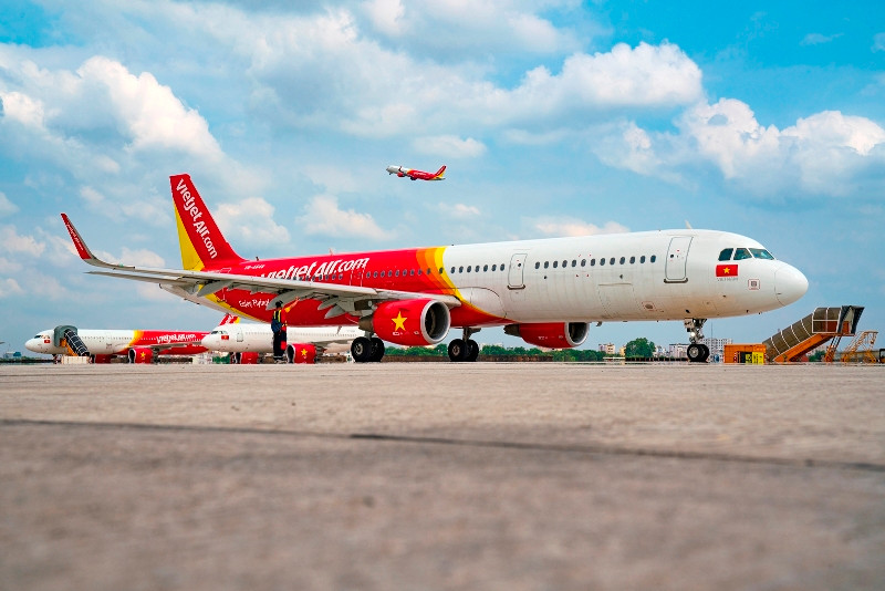 Vietjet giảm 50% giá vé máy bay dịp Quốc khánh, 2-9 Vietjet giảm 50% giá vé máy bay dịp Quốc khánh, 2-9