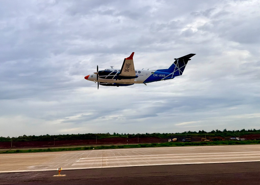 Bay hiệu chuẩn tại sân bay quốc tế Long Thành