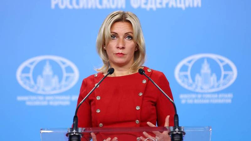 Phát ngôn viên Bộ Ngoại giao Nga, bà Maria Zakharova