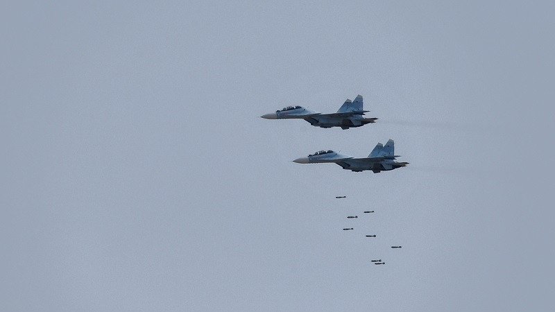 Các chiến đấu cơ Nga tham gia cuộc tập trận Caucasus 2020