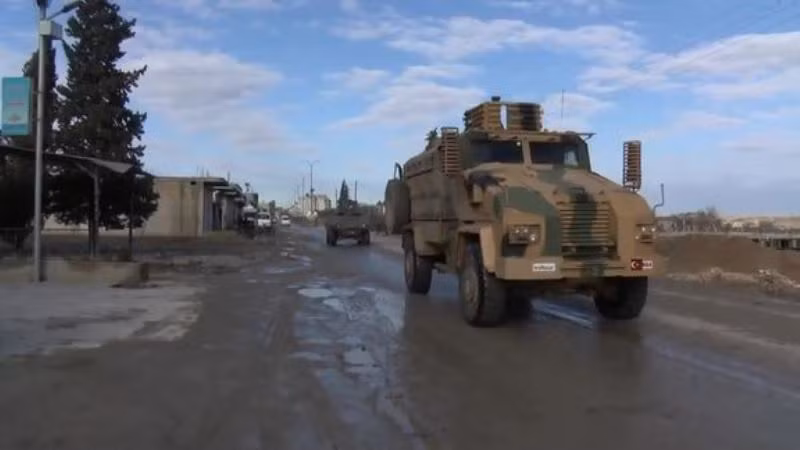 Đoàn xe quân đội Thổ Nhĩ Kỳ đang tiến vào Đông Bắc Syria, ngày 4-9-2020