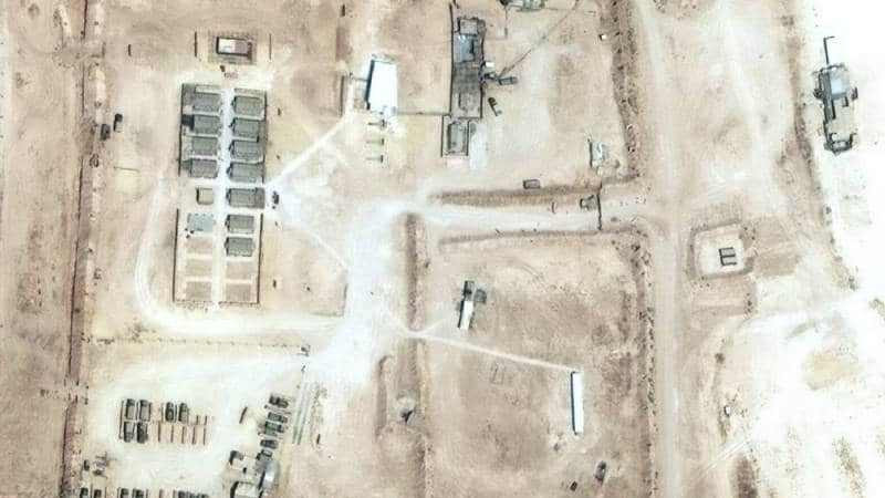 Ảnh vệ tinh chụp một góc căn cứ của Nga mới được mở rộng ở Kobani