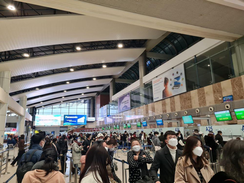 Hoạt động hàng không nội địa đầu năm 2022 đã khá nhộn nhịp