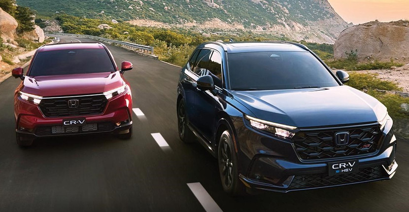 Honda CRV bản G được hãng tặng 100% phí trước bạ