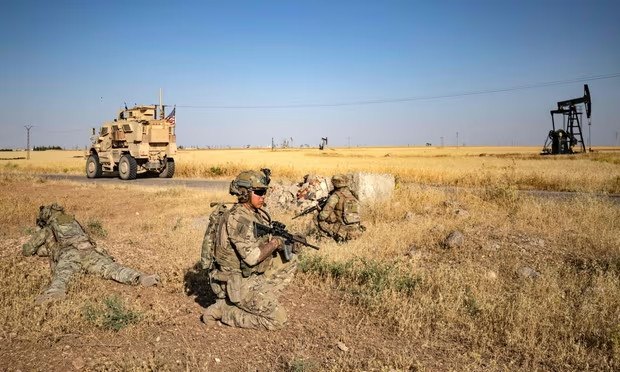 Binh sĩ Mỹ ở tỉnh Hasakah, phía đông bắc Syria