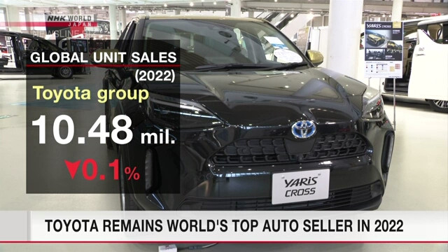 Hãng Toyota Motor của Nhật Bản vẫn là nhà sản xuất ô tô bán chạy nhất thế giới trong năm 2022 Hãng Toyota Motor của Nhật Bản vẫn là nhà sản xuất ô tô bán chạy nhất thế giới trong năm 2022