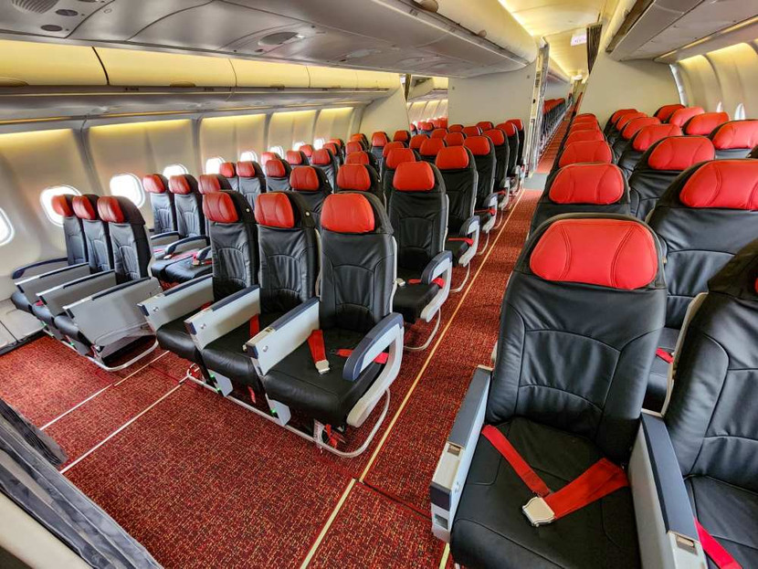 Nội thất bên trong chiếc A321 NEO ACF