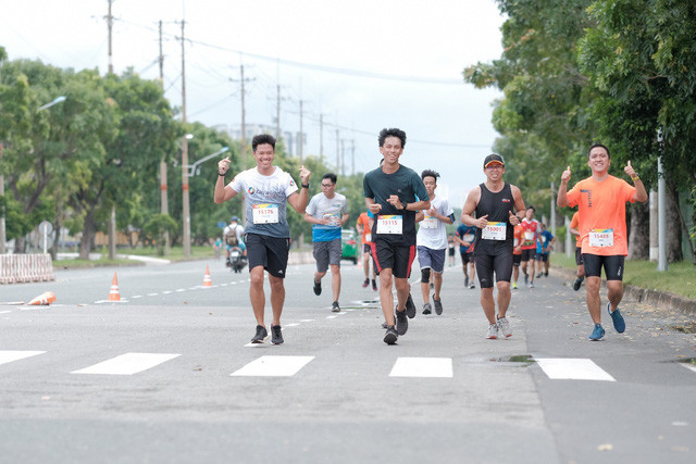 Một buổi chạy đóng góp km cho UpRace 2019