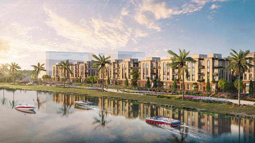 Vị trí ven sông Thiên Đức mang tới giá trị lớn về sinh thái và phong thuỷ.