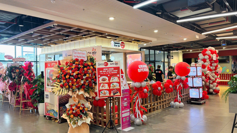 Nhà hàng La La La của Acecook vừa khai trương tại Aeon Mall Xuân Thuỷ