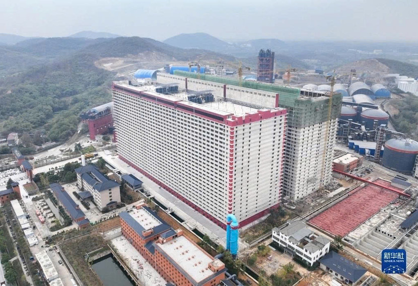 Mô hình chung cư nuôi lợn ở Trung Quốc Mô hình chung cư nuôi lợn ở Trung Quốc