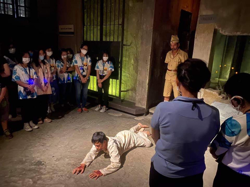 Tái hiện lại cảnh các chiến sĩ cách mạng bị tù đày tại Di tích Tái hiện lại cảnh các chiến sĩ cách mạng bị tù đày tại Di tích