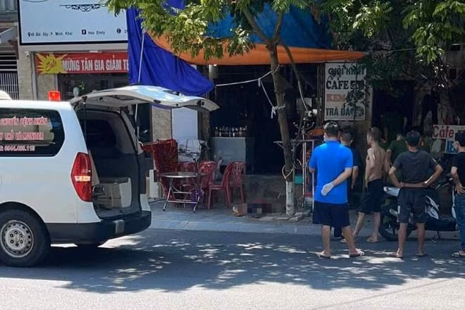 Hiện trường vụ án mạng. Ảnh: Zing