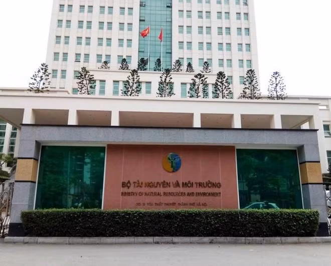 Trụ sở Bộ Tài nguyên và Môi trường trên đường Tôn Thất Thuyết