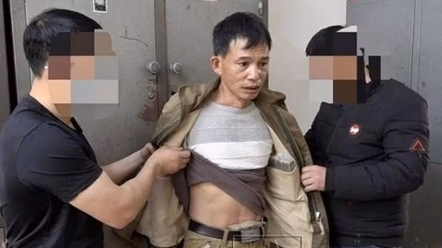 Đối tượng Lường Văn Hồng tại cơ quan công an. Nguồn: Công an Bắc Kạn