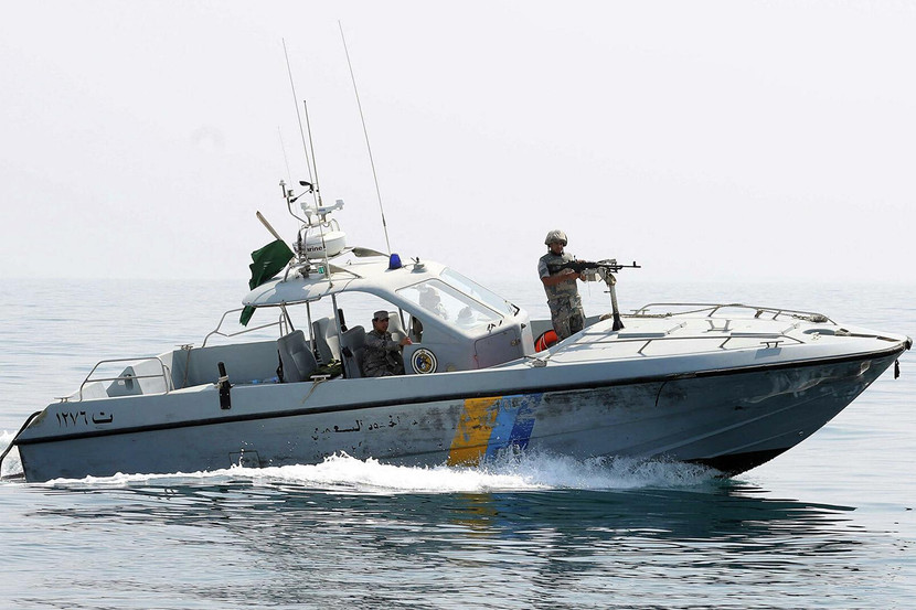 Lực lượng Bảo vệ bờ biển Saudi Arabia tuần tra gần Yemen Lực lượng Bảo vệ bờ biển Saudi Arabia tuần tra gần Yemen