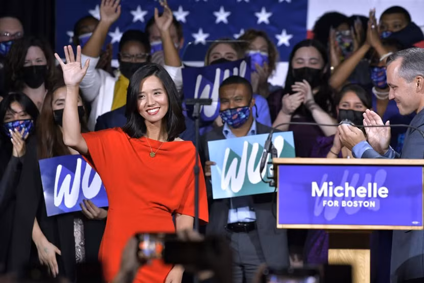 Boston có nữ thị trường đầu tiên là bà Michelle Wu, người Mỹ gốc Á