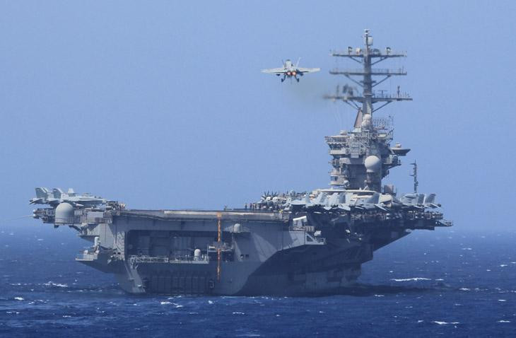 Tàu sân bay Mỹ USS Nimitz gặp sự cố động cơ khi vừa ra biển ngày 7-11-2021