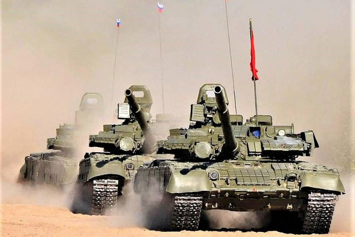 Xe tăng T-80 của Nga. Ảnh minh họa Xe tăng T-80 của Nga. Ảnh minh họa