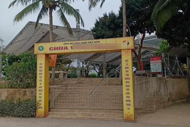 Nơi xảy ra vụ án mạng thương tâm là 1 ngôi chùa. Ảnh: Dân Trí