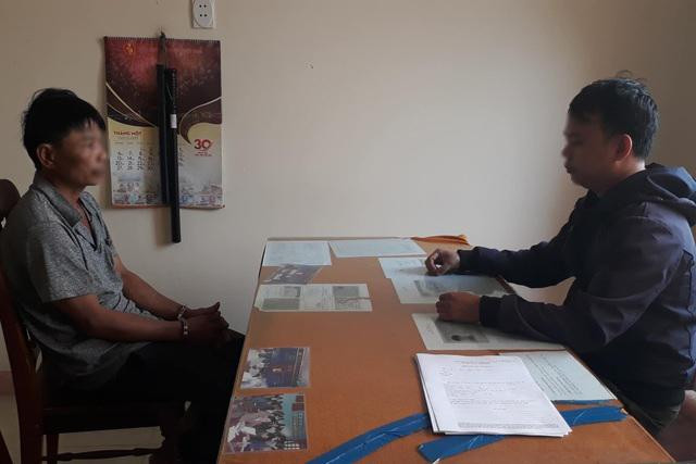 Nghi phạm P.V.T đã bị bắt giữ để điều tra hành vi giết con ruột. Ảnh: Dân Trí