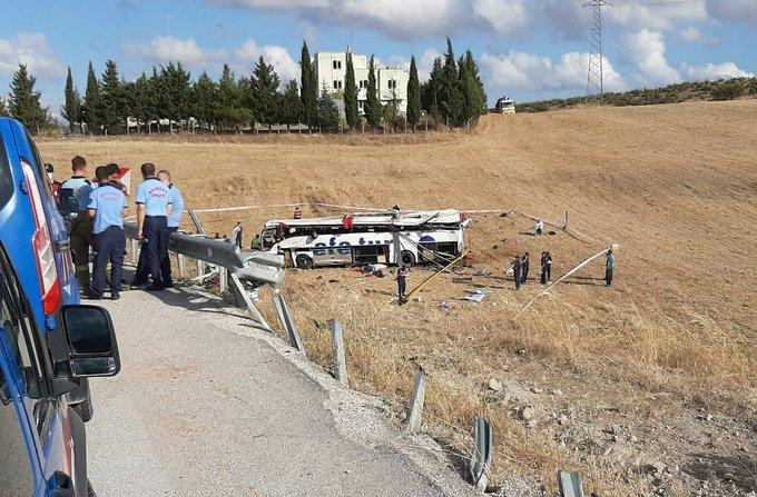 Hiện trường vụ tai nạn thương tâm ở Thổ Nhĩ Kỳ