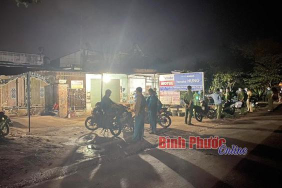 Hiện trường vụ án. (Nguồn: baobinhphuoc)