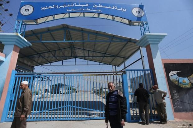 Cửa khẩu Erez, cửa khẩu đường bộ duy nhất cho người dân qua lại Dải Gaza