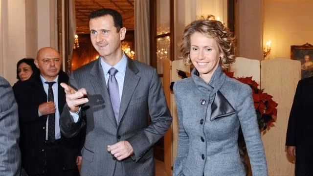 Vợ chồng Tổng thống Syria Basahr Assad