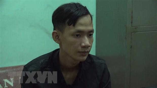 Đối tượng Nguyễn Di Đal bị bắt quả tang khi đang mua bán trái phép ma túy. Ảnh: TTXVN Đối tượng Nguyễn Di Đal bị bắt quả tang khi đang mua bán trái phép ma túy. Ảnh: TTXVN