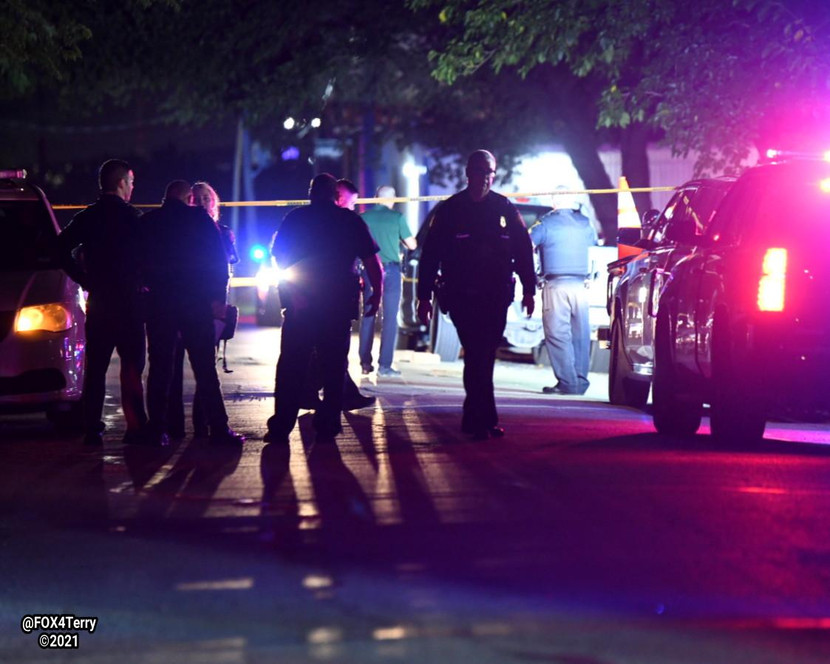 Cảnh sát phong tỏa hiện trường vụ việc