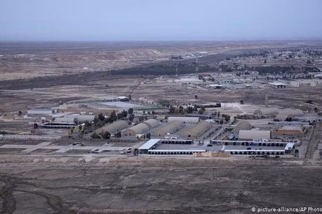 Căn cứ không quân Ain al-Asad, nơi lính Mỹ đang đồn trú ở Iraq