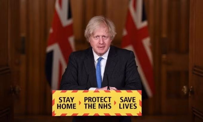 Thủ tướng Anh Boris Johnson