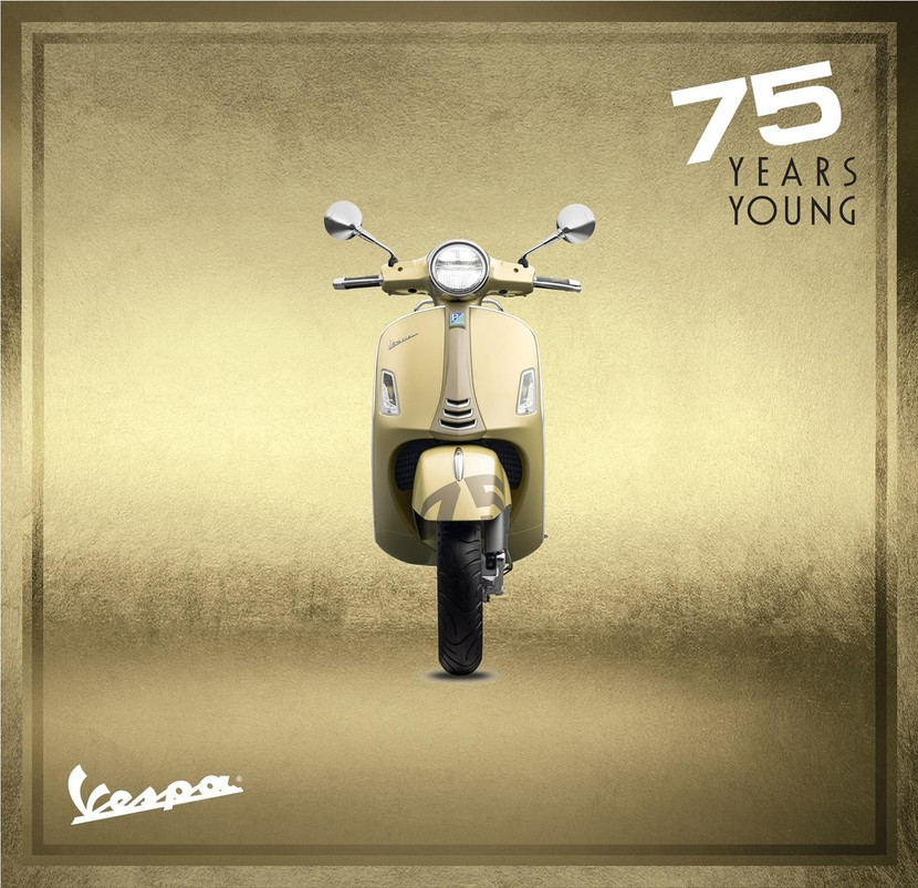 Phiên bản Đặc biệt Vespa GTS 75th