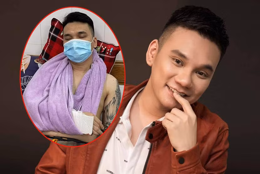 Nhiều khán giả lo lắng cho tình trạng sức khỏe của Khắc Việt khi anh gặp chấn thương. Ảnh: FBNV