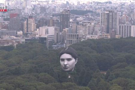 Khinh khí cầu có tên gọi Masayume (giấc mộng tiên tri) với kích cỡ ngang 1 tòa nhà 7 tầng