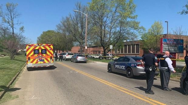 Khu vực trường Austin-East Magnet - nơi xảy ra vụ xả súng