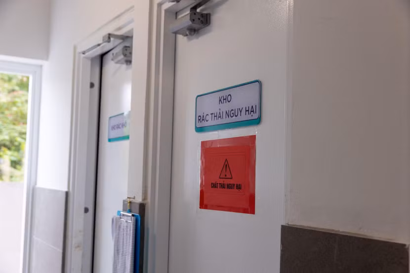 Rác thải được phân loại nghiêm ngặt