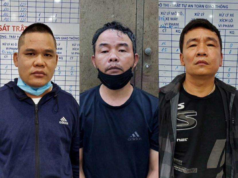Ba đối tượng trộm cắp điện thoại tại điểm trung chuyển 80 Trần Nhật Duật vừa bị lực lượng chức năng tóm gọn