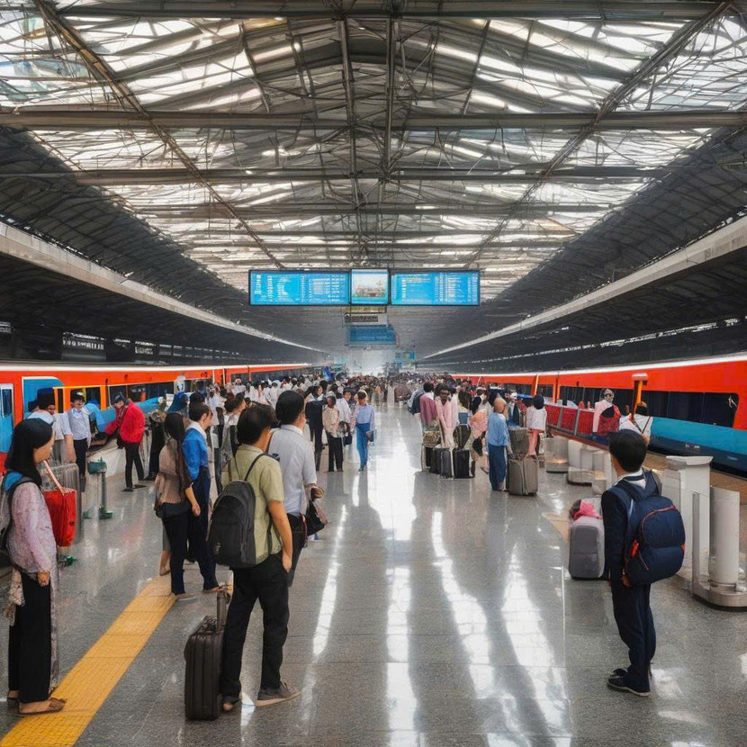 Tuyến đường sắt tốc độ cao Bắc Nam phải kết nối ngắn nhất đến sân bay, cảng biển lớn; bảo đảm thuận tiện liên kết hành lang Đông - Tây Tuyến đường sắt tốc độ cao Bắc Nam phải kết nối ngắn nhất đến sân bay, cảng biển lớn; bảo đảm thuận tiện liên kết hành lang Đông - Tây