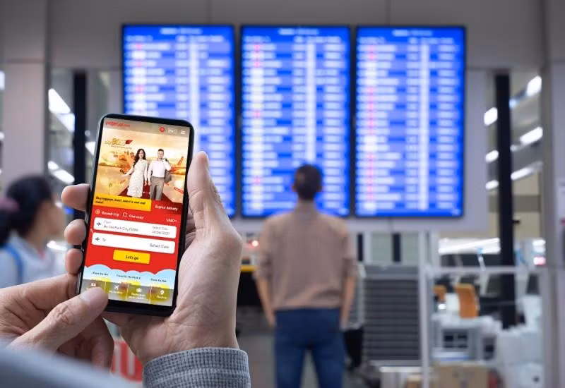 Hưởng ứng "Ngày không tiền mặt" Vietjet Air tung loạt vé 0 đồng