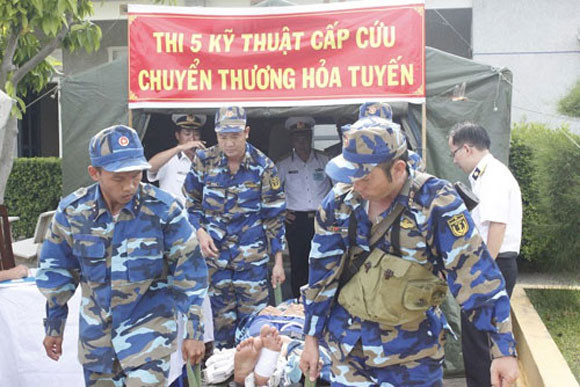 Đánh giá khả năng cơ động sẵn sàng chiến đấu ở Lữ đoàn 680, Vùng 3 Hải quân ảnh 6