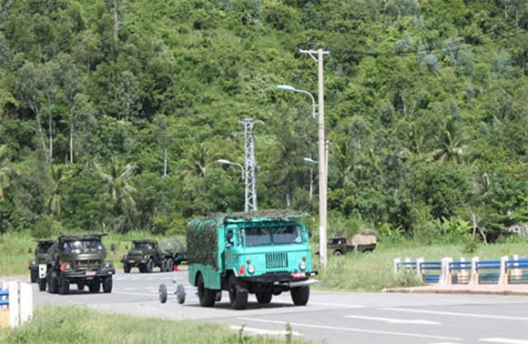 Đánh giá khả năng cơ động sẵn sàng chiến đấu ở Lữ đoàn 680, Vùng 3 Hải quân ảnh 4