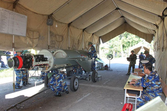 Đánh giá khả năng cơ động sẵn sàng chiến đấu ở Lữ đoàn 680, Vùng 3 Hải quân ảnh 8