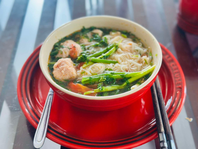 Có rất nhiều cách nấu bún thịt nạc Có rất nhiều cách nấu bún thịt nạc