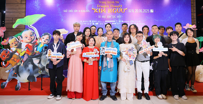 Đoàn phim “Trạng Quỳnh nhí: Truyền thuyết Kim Ngưu” ra mắt tối 12-6 tại Hà Nội Đoàn phim “Trạng Quỳnh nhí: Truyền thuyết Kim Ngưu” ra mắt tối 12-6 tại Hà Nội