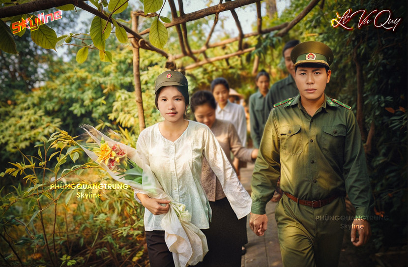 Bức ảnh cưới đặc biệt của Thượng sĩ Công an vũ trang Bùi Anh Lượng và nữ tự vệ Hoàng Thị Hồng Chiêm - 2 liệt sĩ đã anh dũng hy sinh ở Pò Hèn trong cuộc chiến bảo vệ biên giới phía Bắc Bức ảnh cưới đặc biệt của Thượng sĩ Công an vũ trang Bùi Anh Lượng và nữ tự vệ Hoàng Thị Hồng Chiêm - 2 liệt sĩ đã anh dũng hy sinh ở Pò Hèn trong cuộc chiến bảo vệ biên giới phía Bắc