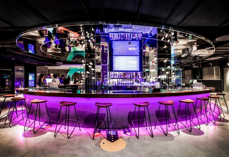 Không gian sảnh chung lounge JO247 đa công năng, đa tiện ích, trái tim của SOJO