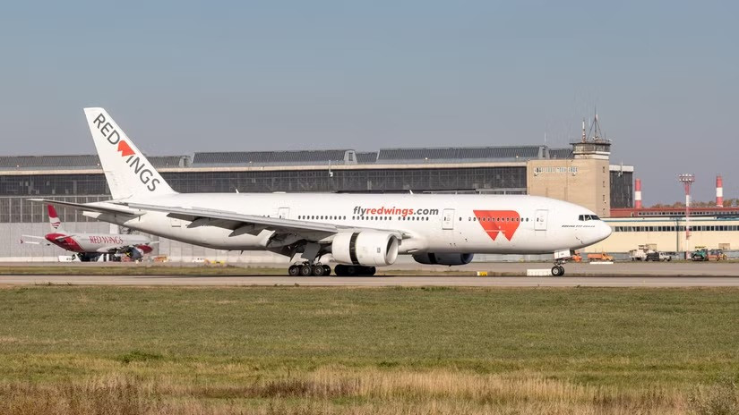Một chiếc máy bay của Hãng hàng không Red Wings (Nga)