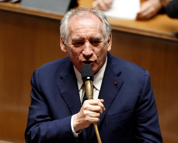 Thủ tướng Pháp François Bayrou phát biểu trước cuộc bỏ phiếu tín nhiệm tại Quốc hội hôm 8-9